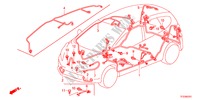 FAISCEAU DES FILS(RH)(1) pour Honda JAZZ 1.4ES 5 Portes 5 vitesses manuelles 2011