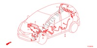 FAISCEAU DES FILS(RH)(2) pour Honda JAZZ 1.2SE 5 Portes 5 vitesses manuelles 2011