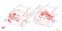 FAISCEAU DES FILS(RH)(3) pour Honda JAZZ 1.3LX 5 Portes 5 vitesses manuelles 2011