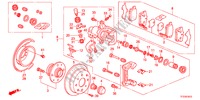FREIN ARRIERE(DISQUE) pour Honda JAZZ 1.4LSSH 5 Portes Transmission Intelligente manuelle 2011