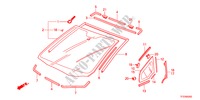 PARE BRISE AVANT pour Honda JAZZ 1.5EX 5 Portes 5 vitesses manuelles 2011