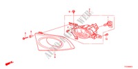 PHARE ANTIBROUILLARD(1) pour Honda JAZZ 1.4EX 5 Portes Transmission Intelligente manuelle 2011