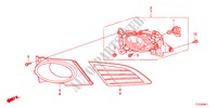 PHARE ANTIBROUILLARD(2) pour Honda JAZZ 1.4LSS 5 Portes 5 vitesses manuelles 2011