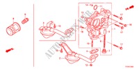 POMPE A HUILE/FILTRE TAMIS A HUILE pour Honda JAZZ 1.4ES 5 Portes Transmission Intelligente manuelle 2011