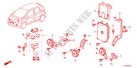 UNITE DE COMMANDE(COMPARTIMENT MOTEUR)(RH) pour Honda JAZZ 1.5EX 5 Portes 5 vitesses manuelles 2011
