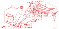 CAPOT MOTEUR(RH) pour Honda JAZZ 1.4ES 5 Portes 5 vitesses manuelles 2012