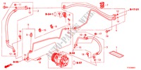 CLIMATISEUR(FLEXIBLES/TUYAUX)(RH) pour Honda JAZZ 1.4EXL 5 Portes 5 vitesses manuelles 2012