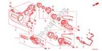 COMMANDE DE CHAUFFAGE(RH) pour Honda JAZZ 1.3LX 5 Portes full automatique 2012