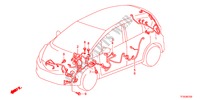 FAISCEAU DES FILS(2)(LH) pour Honda JAZZ 1.5EX 5 Portes 5 vitesses manuelles 2012