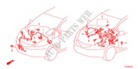 FAISCEAU DES FILS(3)(LH) pour Honda JAZZ 1.2LS    TEMP TIRE 5 Portes 5 vitesses manuelles 2012