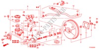 MAITRE CYLINDRE DE FREIN/ALIMENTATION PRINCIPALE(LH) pour Honda JAZZ 1.4LSH 5 Portes full automatique 2012