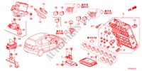 UNITE DE COMMANDE(CABINE)(1)(RH) pour Honda JAZZ 1.4EX 5 Portes 5 vitesses manuelles 2012