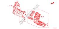COMMANDE CLIMATISATION   AUTO(LH) pour Honda JAZZ HYBRID IMA-S 5 Portes full automatique 2012
