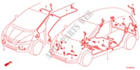 FAISCEAU DES FILS(1)(LH) pour Honda JAZZ HYBRID IMA-S 5 Portes full automatique 2012