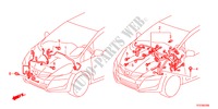 FAISCEAU DES FILS(3)(LH) pour Honda JAZZ HYBRID IMA-S    TEMP TIRE 5 Portes full automatique 2012