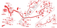 TUYAU DE FREIN/DURITE(RH)(DISQUE) pour Honda JAZZ HYBRID IMA-S 5 Portes full automatique 2012