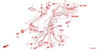 CLIMATISEUR(FLEXIBLES/TUYAUX) pour Honda ODYSSEY EXL 5 Portes 5 vitesses automatique 2011