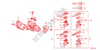 COMPOSANTS DE CYLINDRE DE CLE pour Honda ODYSSEY LX 5 Portes 5 vitesses automatique 2011