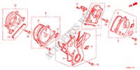 COUVERCLE DE DISTRIBUTION pour Honda ODYSSEY LX 5 Portes 5 vitesses automatique 2011