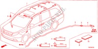 FAISCEAU DES FILS(5) pour Honda ODYSSEY EXL 5 Portes 5 vitesses automatique 2011