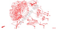 FOURCHETTE DE SELECTION(6AT) pour Honda ODYSSEY TOURING 5 Portes 6 vitesses automatique 2011