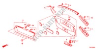 GARNITURE DE HAYON AR. pour Honda ODYSSEY EXL 5 Portes 5 vitesses automatique 2011