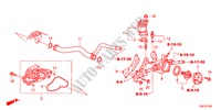 POMPE A EAU pour Honda ODYSSEY TOURING 5 Portes 6 vitesses automatique 2011