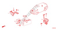 REGLAGE AUTOMATIQUE DE NIVEAU pour Honda ODYSSEY TOURING 5 Portes 6 vitesses automatique 2011