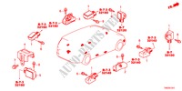 SENSEUR SRS pour Honda ODYSSEY LX 5 Portes 5 vitesses automatique 2011