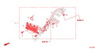 TROUSSE DE RADIATEUR ATF(6AT) pour Honda ODYSSEY TOURING 5 Portes 6 vitesses automatique 2011