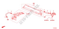 TUBE DE RENIFLARD pour Honda ODYSSEY TOURING 5 Portes 6 vitesses automatique 2011