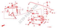 BRAS INFERIEUR ARRIERE pour Honda ACCORD 2.0 ES 4 Portes 5 vitesses automatique 2009