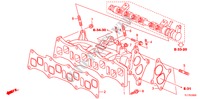 COLLECTEUR D'ADMISSION(DIESEL) pour Honda ACCORD 2.2 EX-GT 4 Portes 6 vitesses manuelles 2009