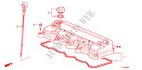 COUVERCLE DE CULASSE (2.0L) pour Honda ACCORD 2.0 ES 4 Portes 5 vitesses automatique 2009