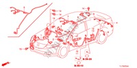FAISCEAU DES FILS(3) (LH) pour Honda ACCORD 2.0 EXECUTIVE 4 Portes 6 vitesses manuelles 2009