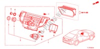 MODULE CENTRAL (NAVIGATION) pour Honda ACCORD 2.0 EX 4 Portes 5 vitesses automatique 2009