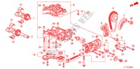 POMPE A HUILE(DIESEL) pour Honda ACCORD 2.2 EX 4 Portes 5 vitesses automatique 2009