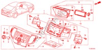 APPAREIL AUDIO pour Honda ACCORD 2.4 EXECUTIVE 4 Portes 6 vitesses manuelles 2011
