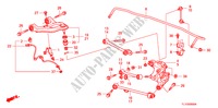 ARTICULATION ARRIERE pour Honda ACCORD 2.0 S 4 Portes 6 vitesses manuelles 2010
