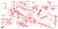 BOITE DE VITESSES DE P.S.(EPS)(LH) pour Honda ACCORD 2.4 EXECUTIVE 4 Portes 6 vitesses manuelles 2010