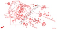 CARTER D'EMBRAYAGE(DIESEL) pour Honda ACCORD 2.2 EX-H 4 Portes 6 vitesses manuelles 2011