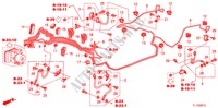 CONDUITES DE FREIN(VSA)(DIESEL)(LH) pour Honda ACCORD 2.2 ELEGANCE 4 Portes 6 vitesses manuelles 2010