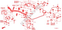 CONDUITES DE FREIN(VSA)(LH) pour Honda ACCORD 2.4 TYPE S 4 Portes 6 vitesses manuelles 2010