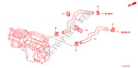 DURIT D'EAU(2.4L)(RH) pour Honda ACCORD 2.4 EX 4 Portes 5 vitesses automatique 2010