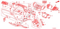 GARNITURE D'INSTRUMENT(COTE DE PASSAGER)(RH) pour Honda ACCORD 2.0 S 4 Portes 6 vitesses manuelles 2010