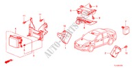 RADAR/LKAS pour Honda ACCORD 2.2 EXECUTIVE 4 Portes 5 vitesses automatique 2011