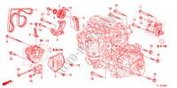 SUPPORT D'ALTERNATEUR/TENDEUR(2.0L) pour Honda ACCORD 2.0 S 4 Portes 6 vitesses manuelles 2010