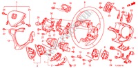 VOLANT DE DIRECTION(SRS) pour Honda ACCORD 2.0 S 4 Portes 6 vitesses manuelles 2010