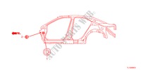 ANNEAU(LATERAL) pour Honda ACCORD 2.2 S 4 Portes 6 vitesses manuelles 2012