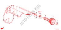 ARBRE DE RALENTI pour Honda ACCORD 2.0 EX 4 Portes 5 vitesses automatique 2012